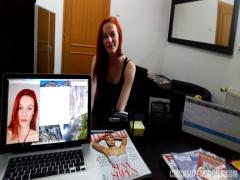 Redhead desperate to get a job